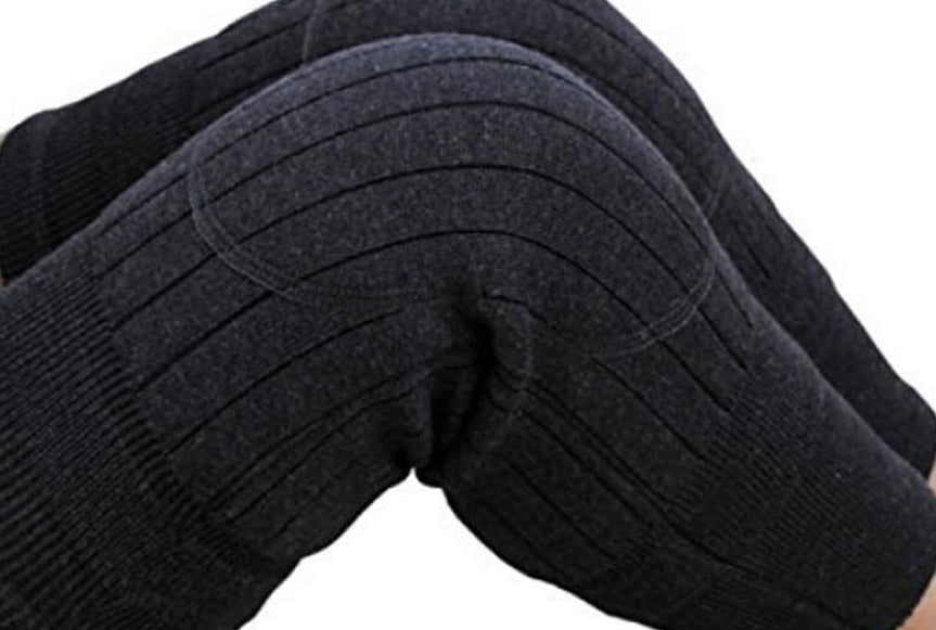 🧦 1 Pair Thermal Wool Knee Brace Sleeves – Warm Winter Support & Pain Relief ❄️