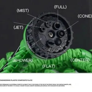 💦 Expandable Flexible Magic Water Hose Pipe With Spray Gun 🌈 (50 ft)