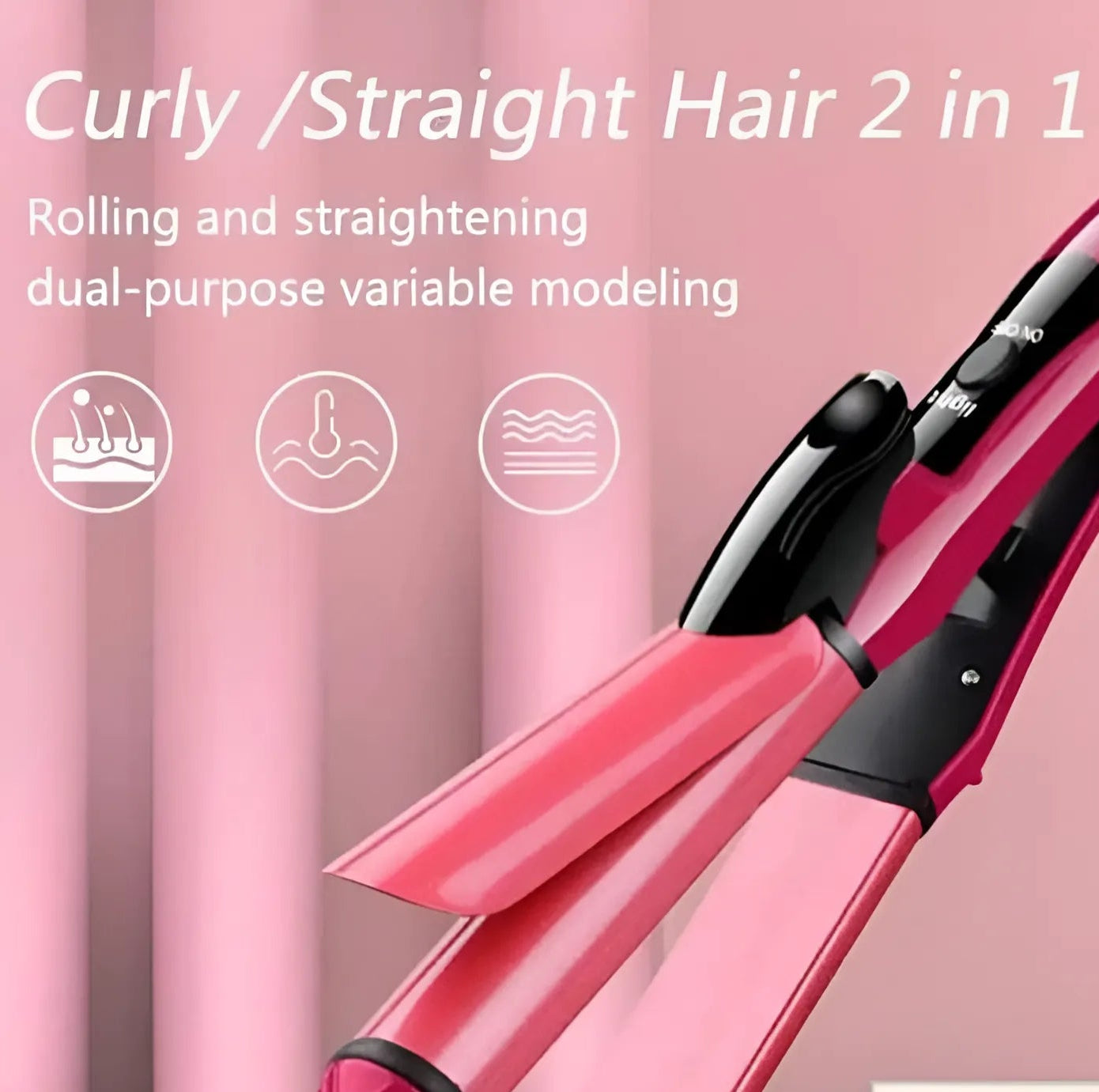 Quick Heat-Up, Ceramic Plates & Dual Styling Magic ✨