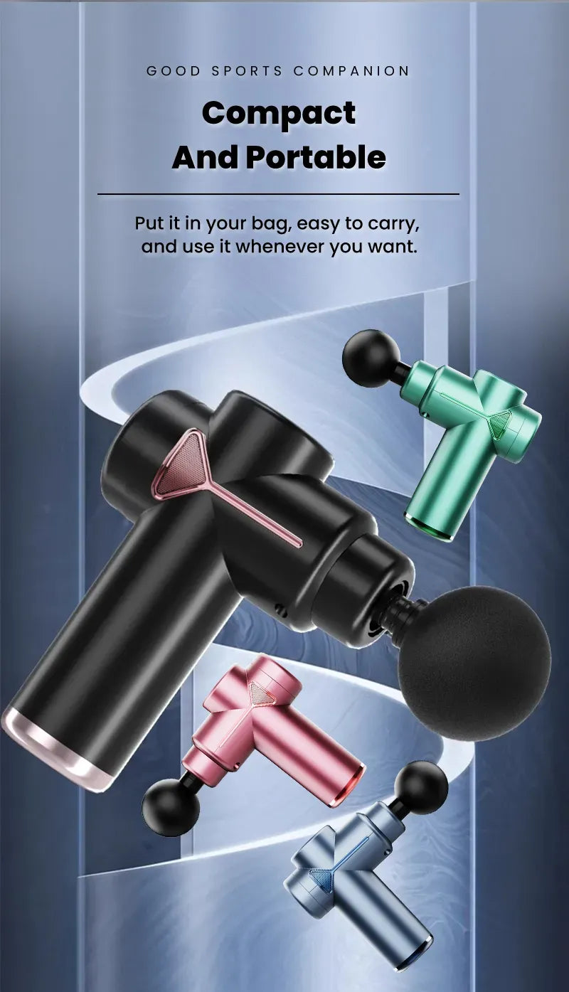 Deep Tissue Pain Relief Massager 🔋 (Random Color)