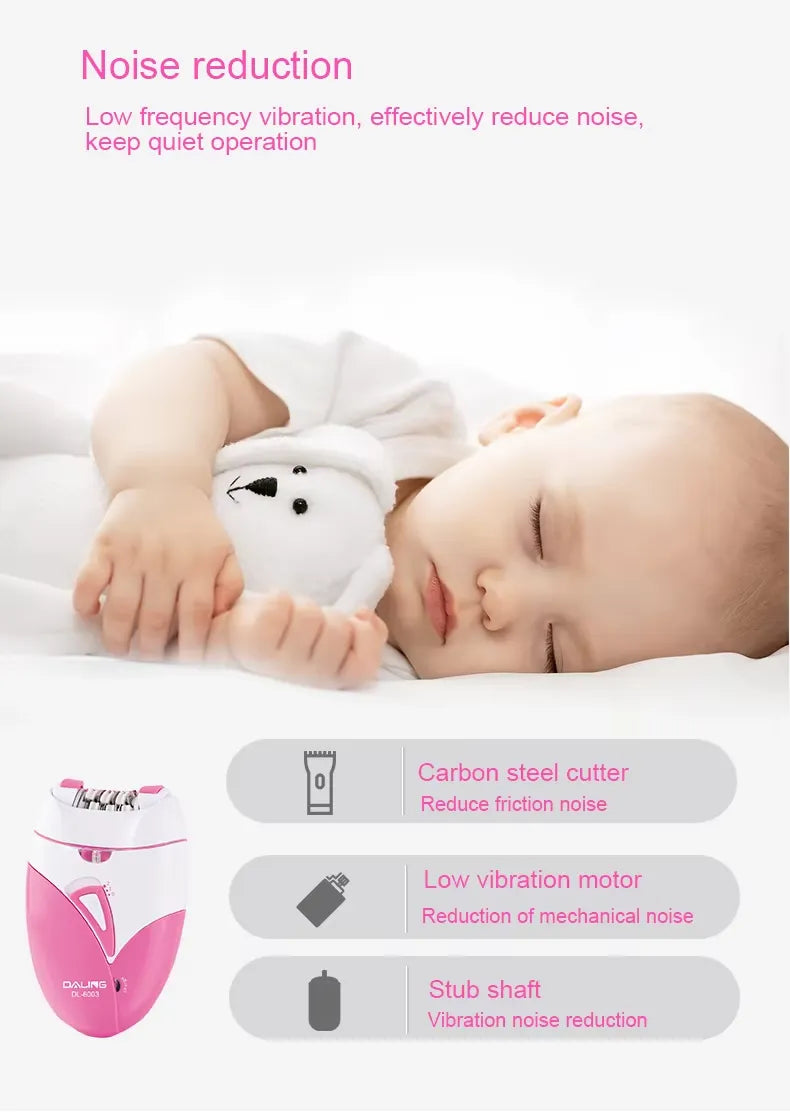 Mini Electric Epilator for Smooth, Silky Skin 🌸