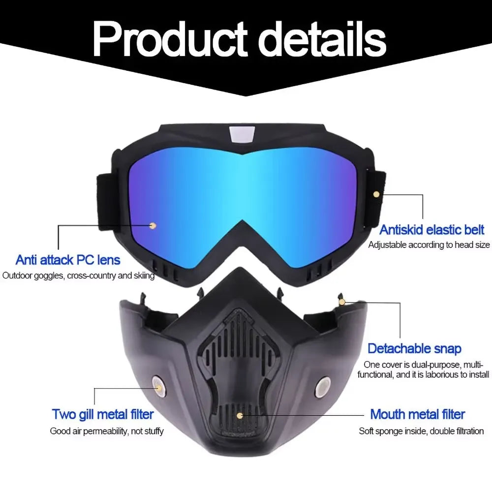 HD Riding Glasses for Dirt Bike, ATV, Motocross & More 🚵‍♂️