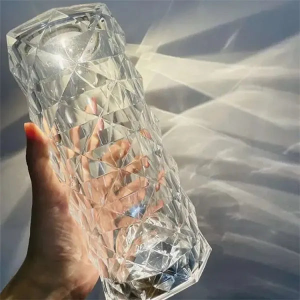 💎 16 Colors Diamond Rose Crystal Touch Lamp 🌈