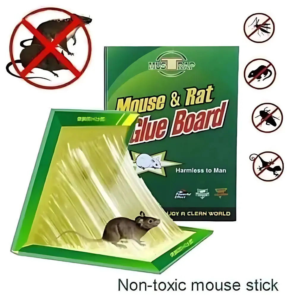 🐭 Mouse Glue Trap – Strong Adhesive Rat Glue Board (Pack of 5) 🧩