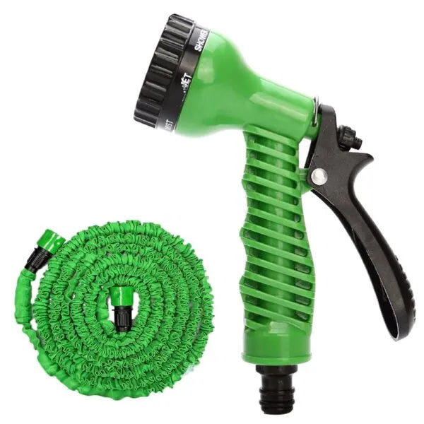💦 Expandable Flexible Magic Water Hose Pipe With Spray Gun 🌈 (50 ft)