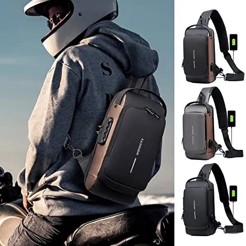 Waterproof Anti-Theft Shoulder Body Backpack