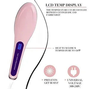 2-in-1 Comb & Straightener for Silky Smooth Hair 💇‍♀️