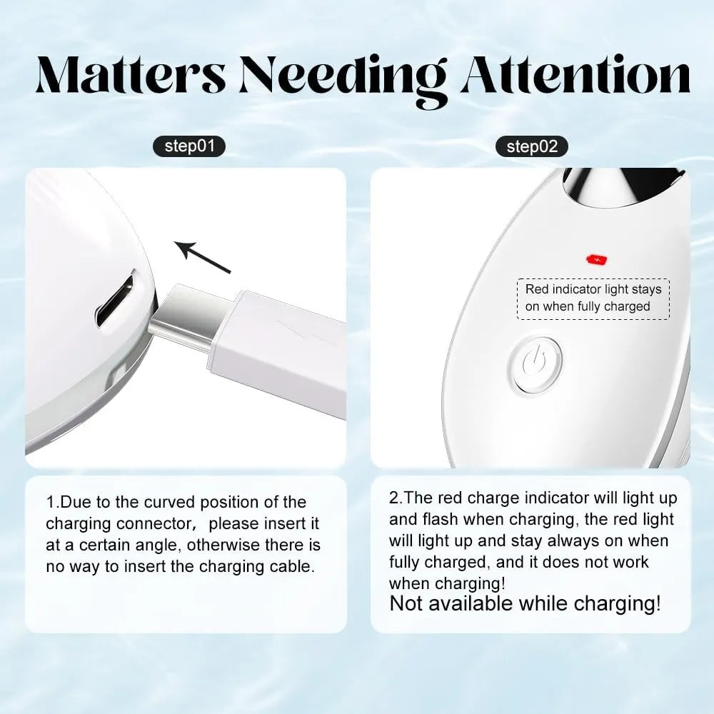 💖 EMS Face Lifting Facial Massager – Neck & Eye Microcurrent Vibrator 🌸