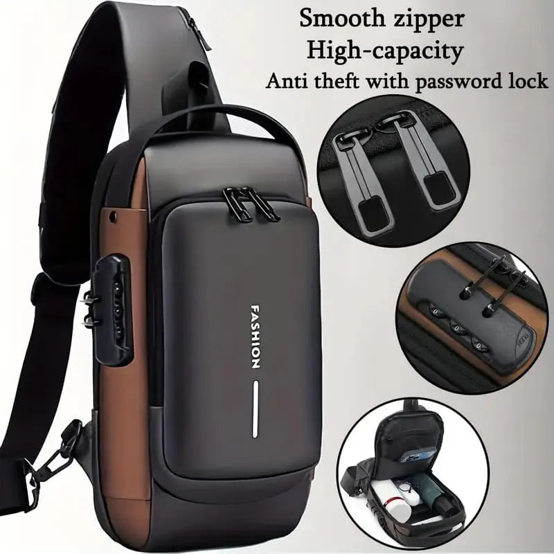 Waterproof Anti-Theft Shoulder Body Backpack