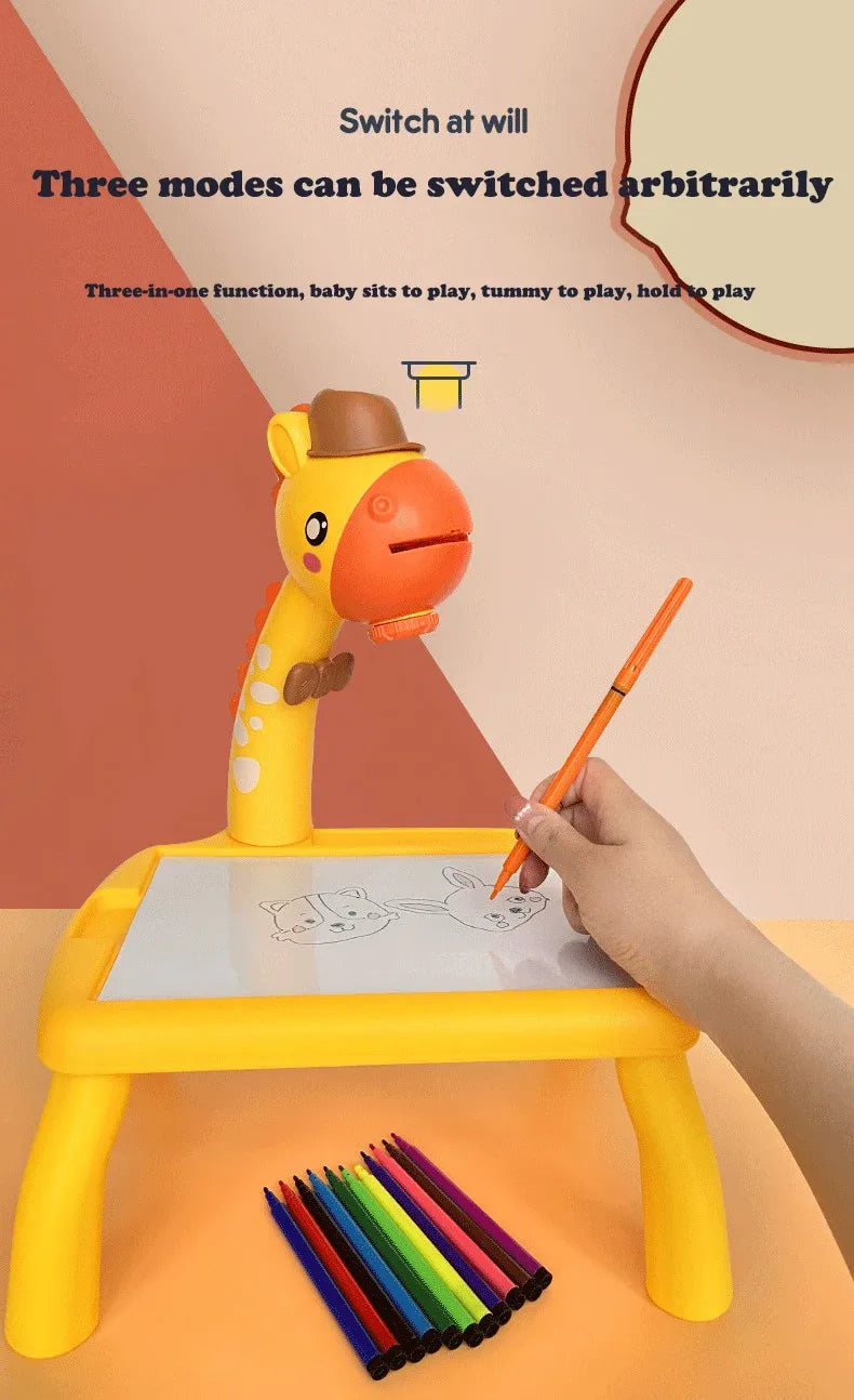 Creative Art Table for Kids 🧒✨