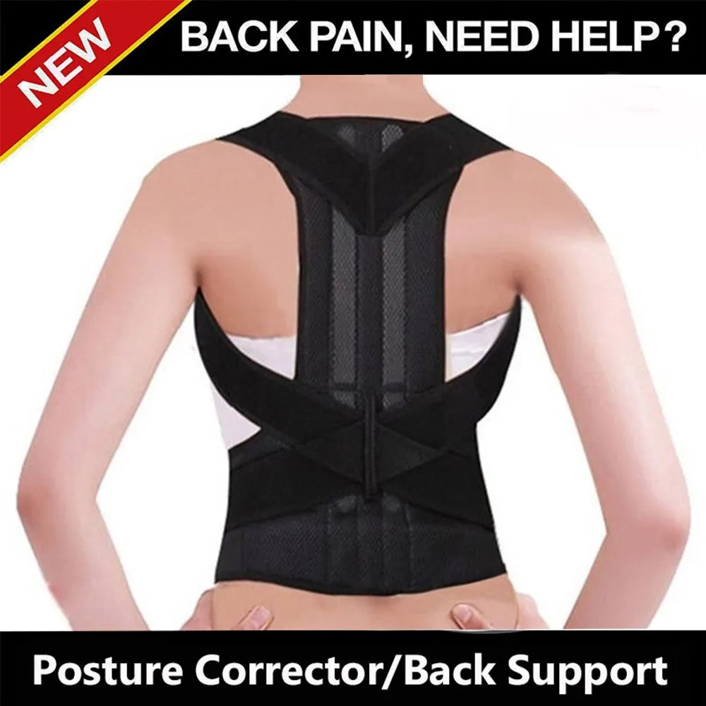 💪🌟 Back Pain Relief Posture Corrector Belt – Supportive, Adjustable & Comfortable 💖