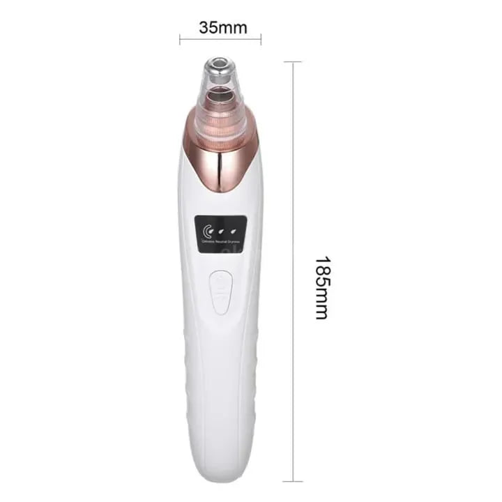 💕⚡ Face Vacuum Suction Blackhead Remover – Electric Deep Pore Cleansing Tool for Nose & Face 🌸