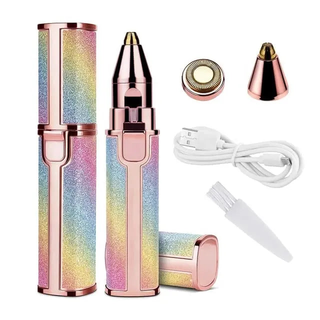 💕✨ 2 in 1 Electric Eyebrow Trimmer & Shaver – Flawless, Painless Hair Remover 💖
