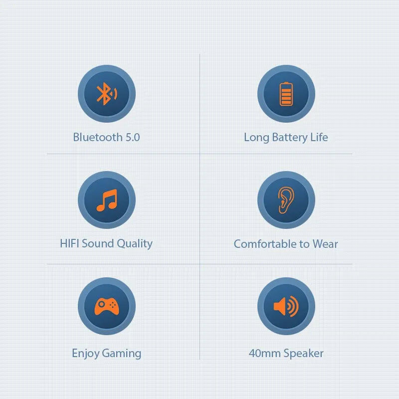 🎧 P9 Pro Max Wireless Bluetooth Headphones – Premium Over-Ear Headset for Music, Gaming & Travel 🎮🎵