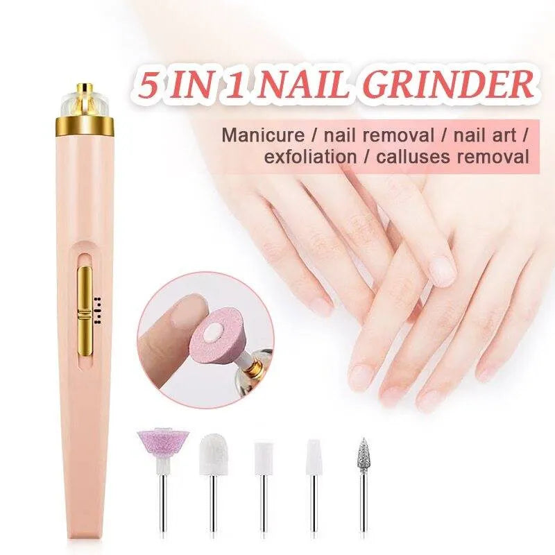💅✨ 5 in 1 Professional Manicure Nail Machine – Salon Perfect Nails at Home 💖