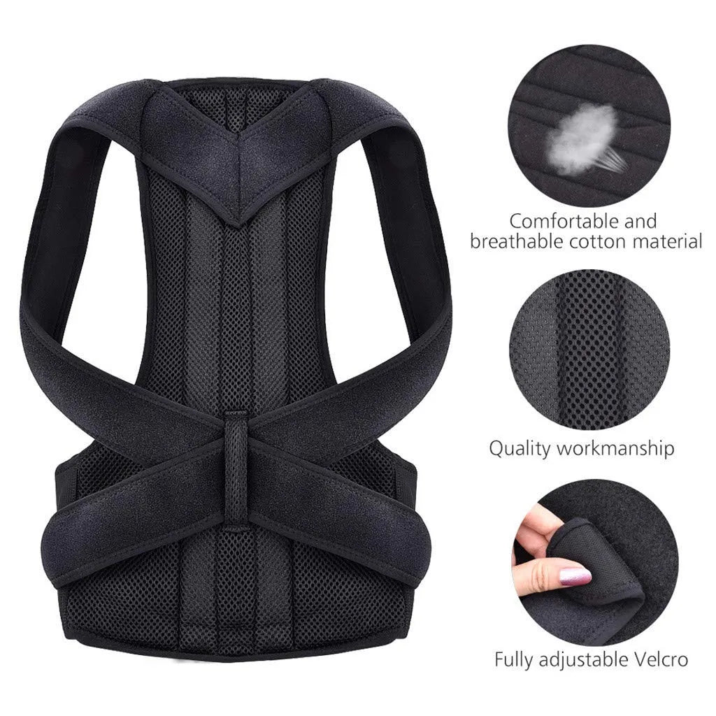 💪🌟 Back Pain Relief Posture Corrector Belt – Supportive, Adjustable & Comfortable 💖