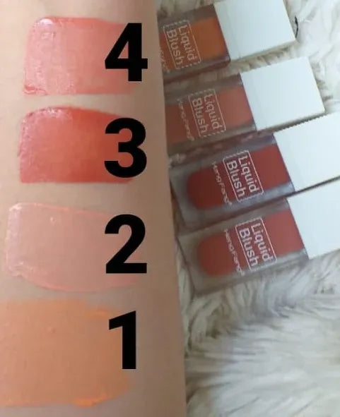 💕🌸 Heng Fang Liquid Blush – Multicolor Magic Pack of 4 for Effortless Glow 💖