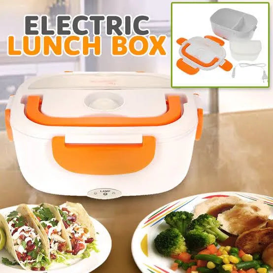 🍱💖 Waterproof Portable Electric Heating Lunch Box (Random Color)