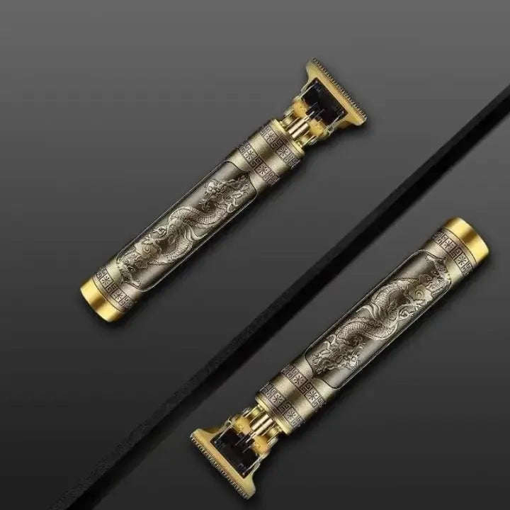 💈⚙️ Metal Body Vintage T9 Trimmer – Precision Hair Clipper for Professional Grooming 💪✨