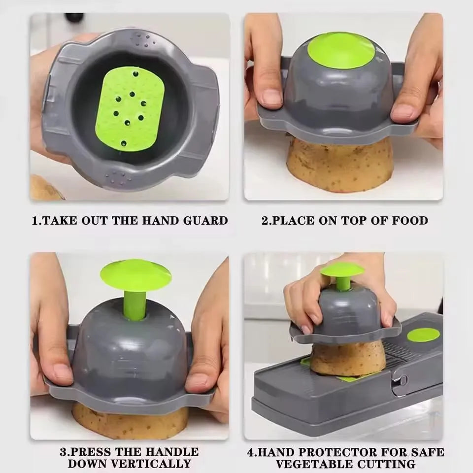 Chopper, Slicer, Grater & Basket Combo 🍅