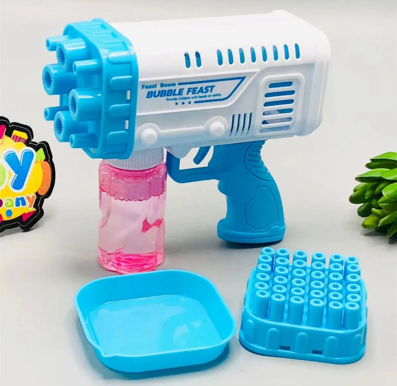 🚀💦 Bubble Bazooka Pro: Electric 2-in-1 Rocket Bubble Gun — Blast Endless Fun! 🎉