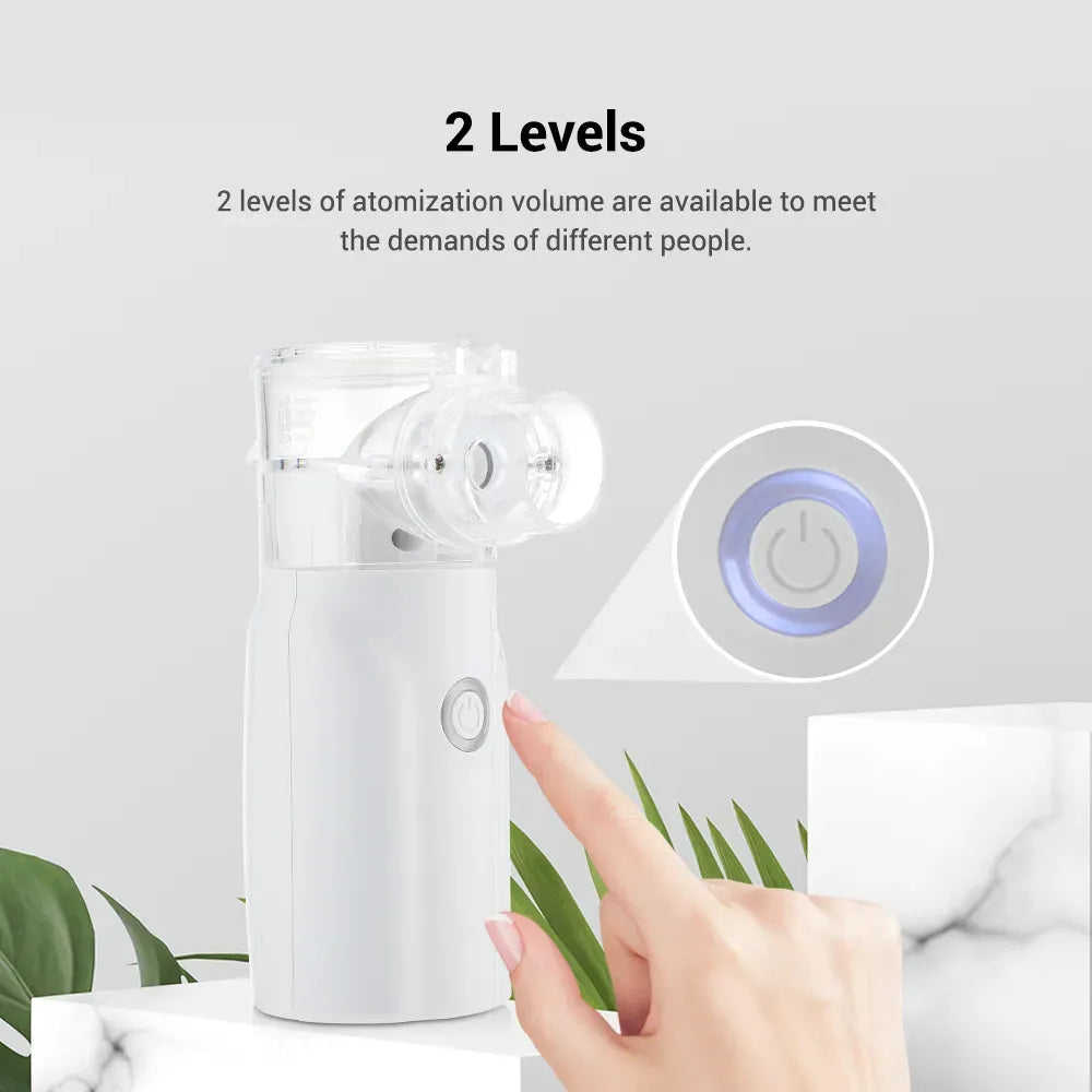 💨💙 Portable Nebulizer Machine – Easy Breathing Anytime, Anywhere 💖