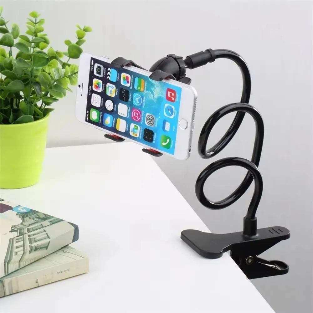 Strong Grip, Adjustable Stand for Bed, Desk & More 💪