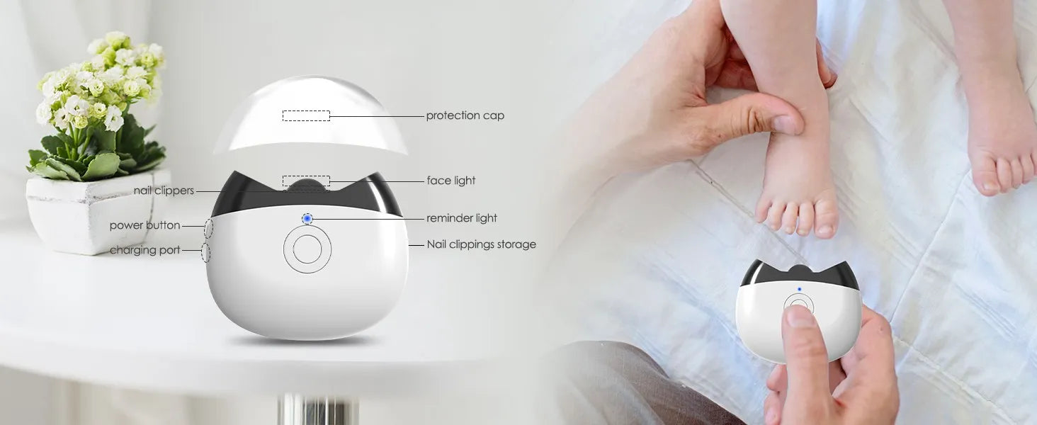 Safe, Smart & Rechargeable Trimmer for All Ages 👶👵