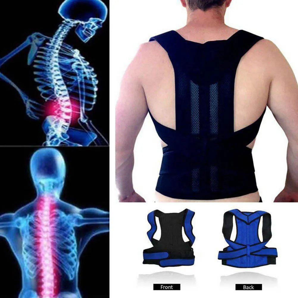 💪🌟 Back Pain Relief Posture Corrector Belt – Supportive, Adjustable & Comfortable 💖